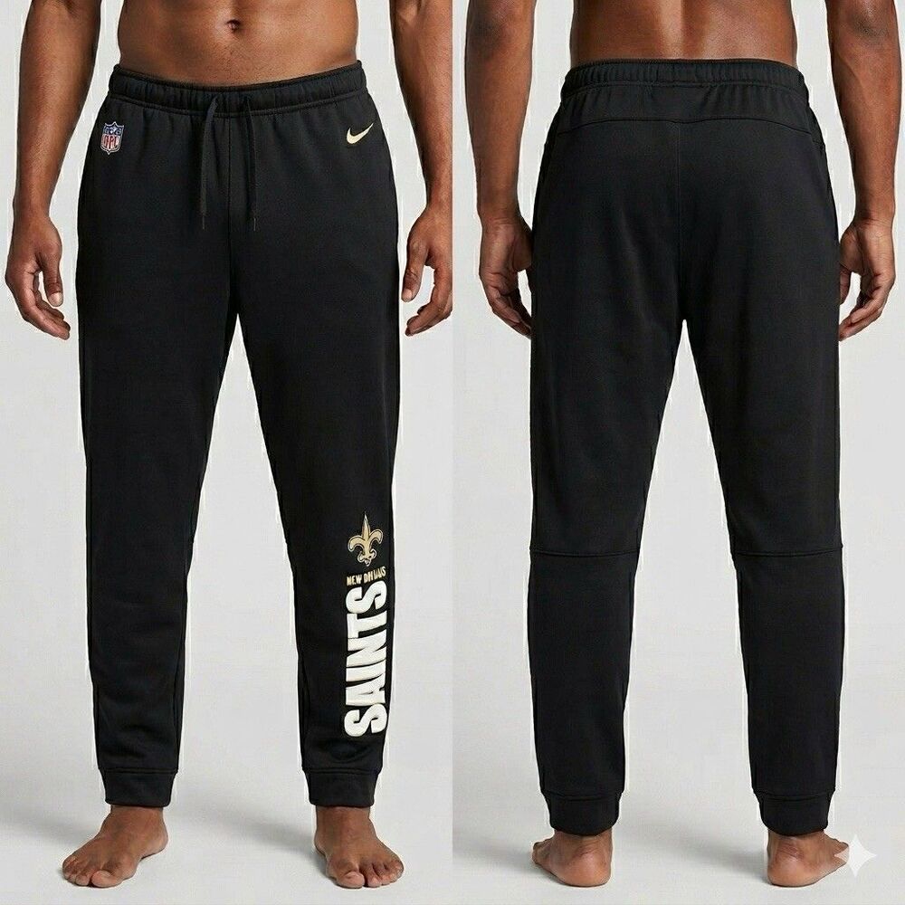 New Orleans Saints Nike On-Field Sweatpants Gold XL NFL Team Issue Phil Galiano